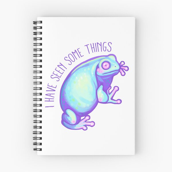 Item preview, I Have Seen Some Things Frog designed and sold by hollowedskin.