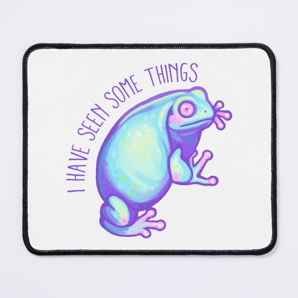 Item preview, I Have Seen Some Things Frog designed and sold by hollowedskin.
