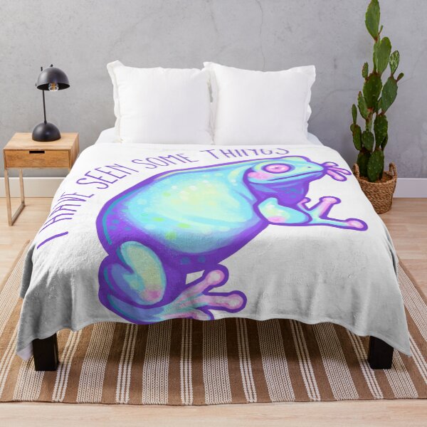 Item preview, I Have Seen Some Things Frog designed and sold by hollowedskin.