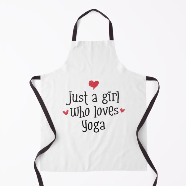 Item preview, Just A Girl Love Yoga Zen peace wellness harmony meditation designed and sold by w1ckerman.