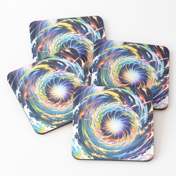 Item preview, rainbow vortex No. 3 designed and sold by MidknightBpaw.