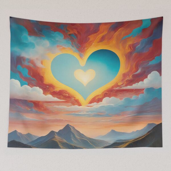 Item preview, Whimsical Clouds: A Vibrant Journey designed and sold by PanoramaPrints.