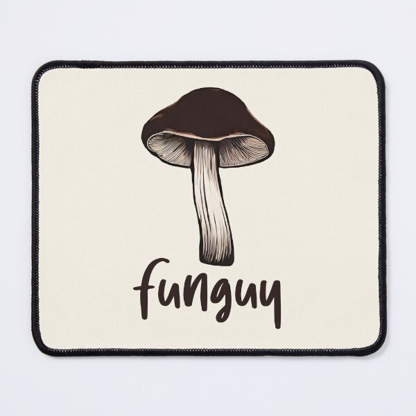 Item preview, Funguy - darkbrown watercolor mushroom designed and sold by EmeraldeaArt.