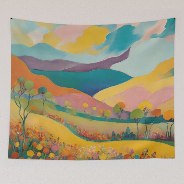 Item preview, Whimsical Wilderness: A Fauvist Fantasy designed and sold by PanoramaPrints.
