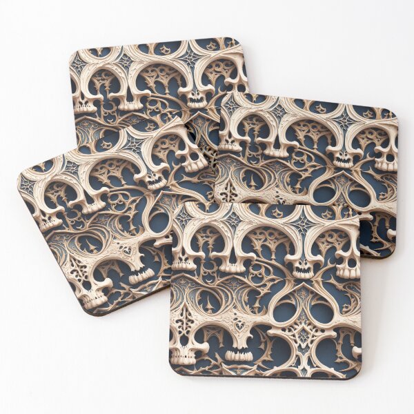 Item preview, gothic skulls No. 3 designed and sold by MidknightBpaw.