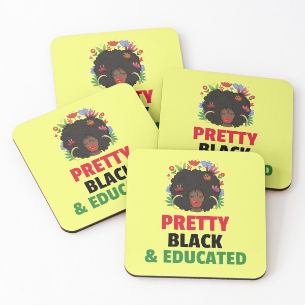 Item preview, Pretty Black and Educated designed and sold by 87-Aesthetics.