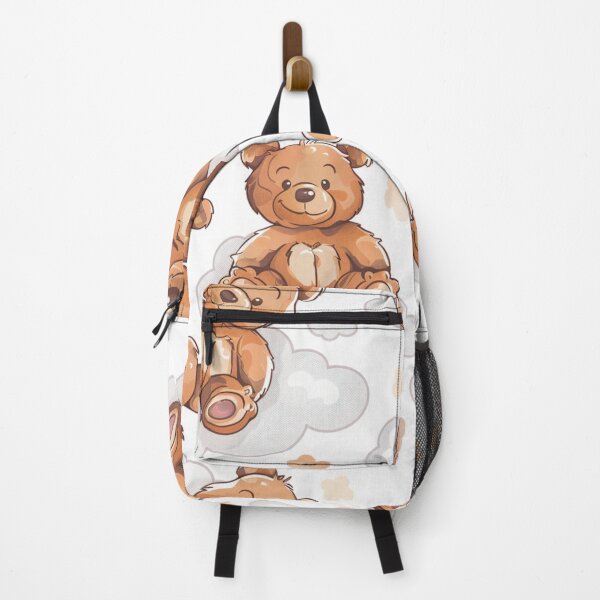 Item preview, Cute teddy bear on clouds kids pattern designed and sold by SmileshareShop.