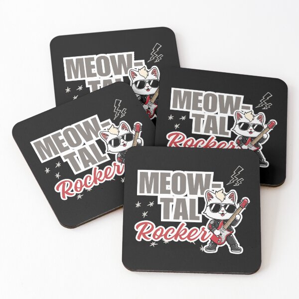 Item preview, Meow-Tal Rocker Cat - Music designed and sold by DesignsOfEva.