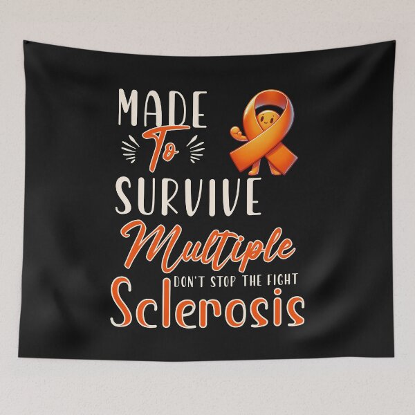 Item preview, Made To Survive Multiple Sclerosis MS Awareness designed and sold by ZeptepiTrends.