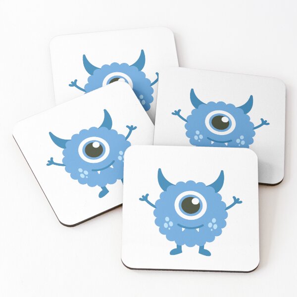 Item preview, Blue monster with one eyes  designed and sold by AnyMar2023.