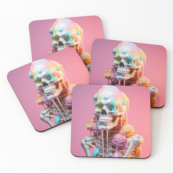 Item preview, Abstract Skull Art designed and sold by nomiraclehere.