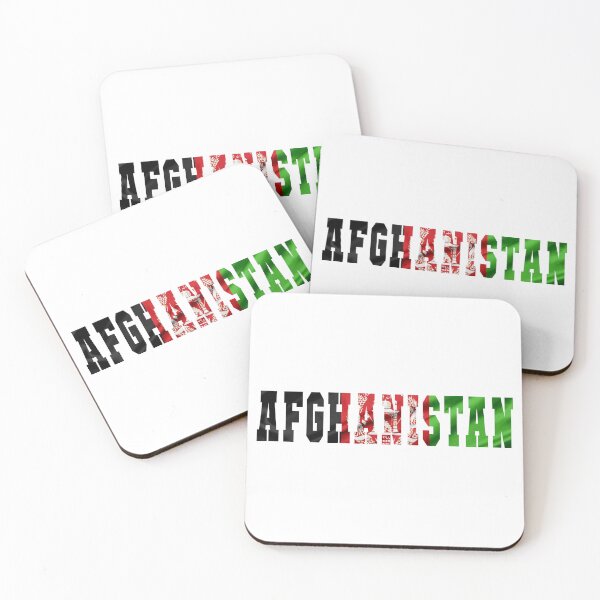 Item preview, Afghanistan Country Flag Typography designed and sold by TravelWish.