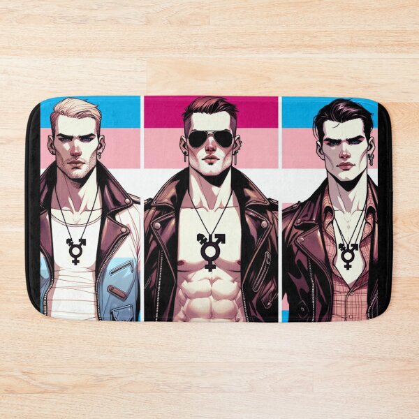 Item preview, Trans Pride in Leather Brotherhood designed and sold by PrideDownUnder.