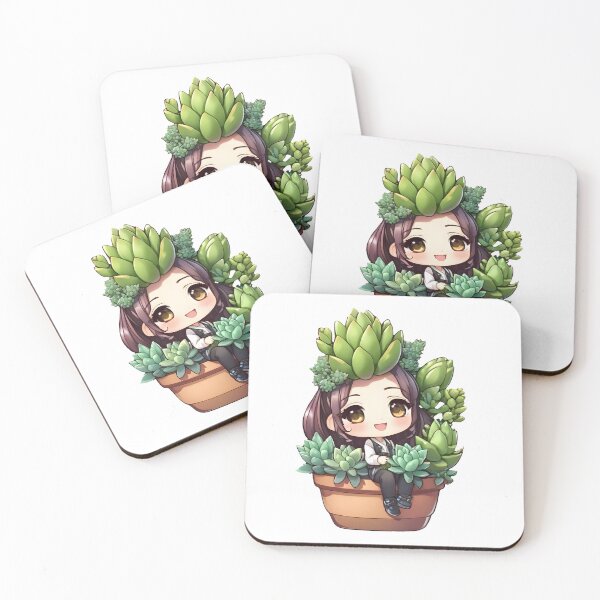 Item preview, Cute Chibi succulent designed and sold by LittlPepper.
