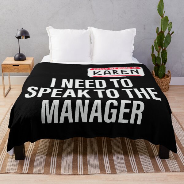 Item preview, Manager Request Humor Tee designed and sold by RuyaFab.