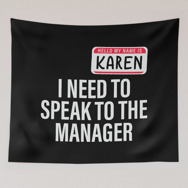 Item preview, Manager Request Humor Tee designed and sold by RuyaFab.