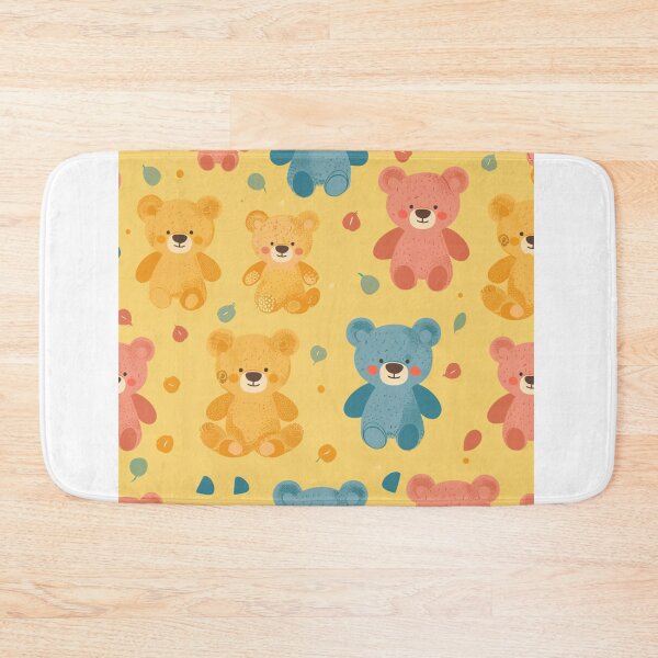 Item preview, Cute teddy bear kids pattern designed and sold by SmileshareShop.