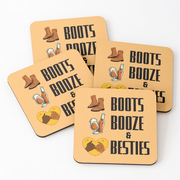 Item preview, Boots Booze and Besties designed and sold by 87-Aesthetics.