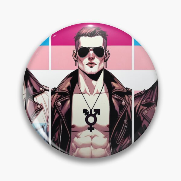 Item preview, Trans Pride in Leather Brotherhood designed and sold by PrideDownUnder.