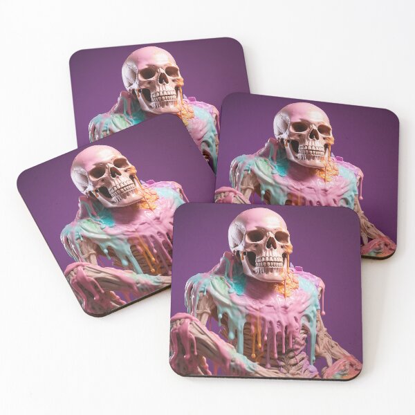 Item preview, Abstract Skull Art designed and sold by nomiraclehere.