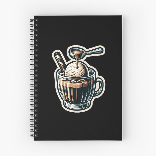 Item preview, Delicious Affogato Coffee Art - Espresso Meets Ice Cream Cute And Funny Gifts designed and sold by BadhbhLoot.