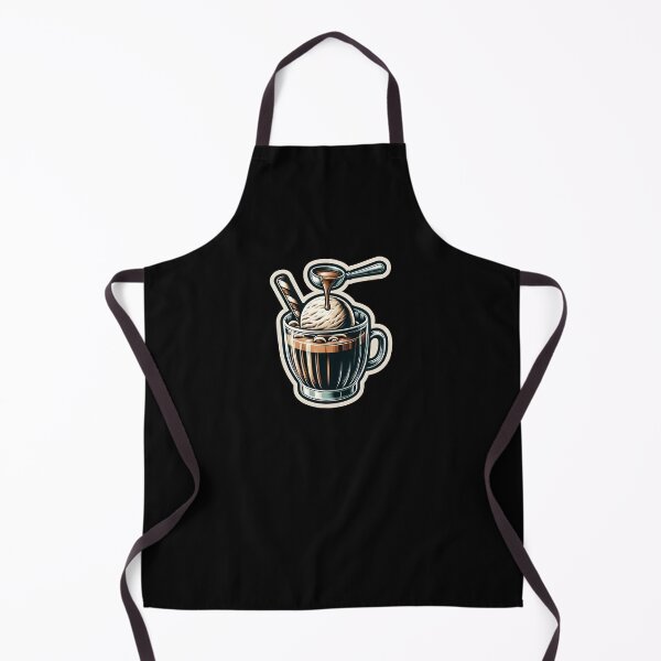 Item preview, Delicious Affogato Coffee Art - Espresso Meets Ice Cream Cute And Funny Gifts designed and sold by BadhbhLoot.