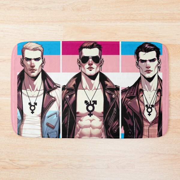 Item preview, Trans Pride in Leather Brotherhood designed and sold by PrideDownUnder.