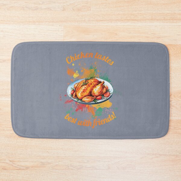 Item preview, Chicken with a sprig of thyme lying on a plate designed and sold by HarridanCreates.