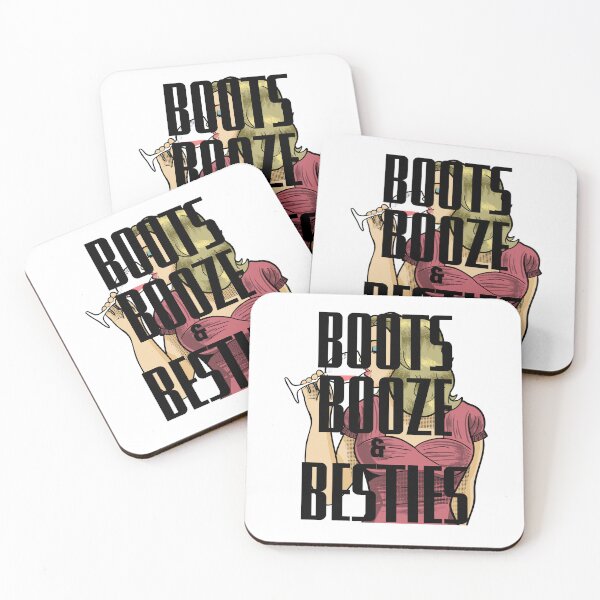 Item preview, Boots Booze and Besties designed and sold by 87-Aesthetics.