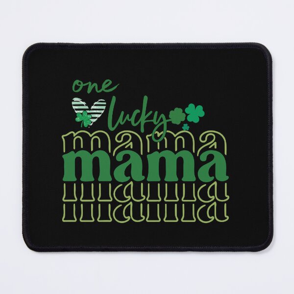 Item preview, One Lucky mama Patrick's Day  designed and sold by Belhbib Art ⭐⭐⭐⭐⭐.