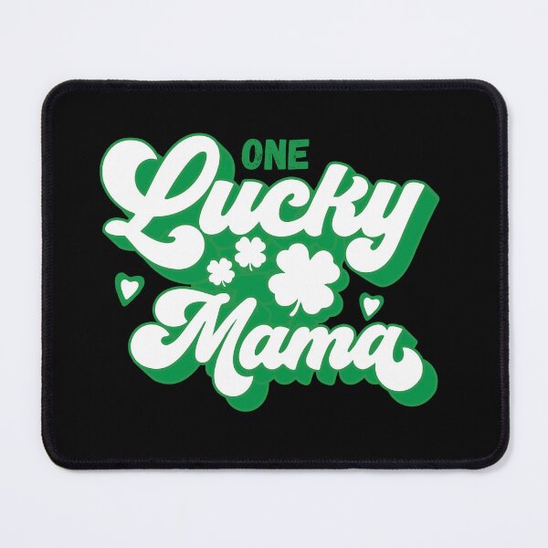 Item preview, One Lucky mama Retro Vintage Patrick's Day  designed and sold by Belhbib Art ⭐⭐⭐⭐⭐.