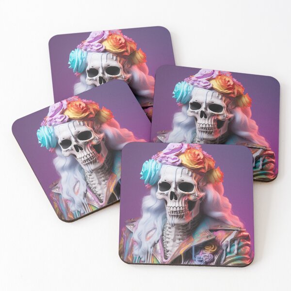 Item preview, Abstract Skull Art designed and sold by nomiraclehere.