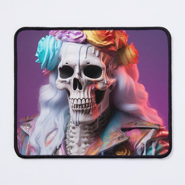 Item preview, Abstract Skull Art designed and sold by nomiraclehere.