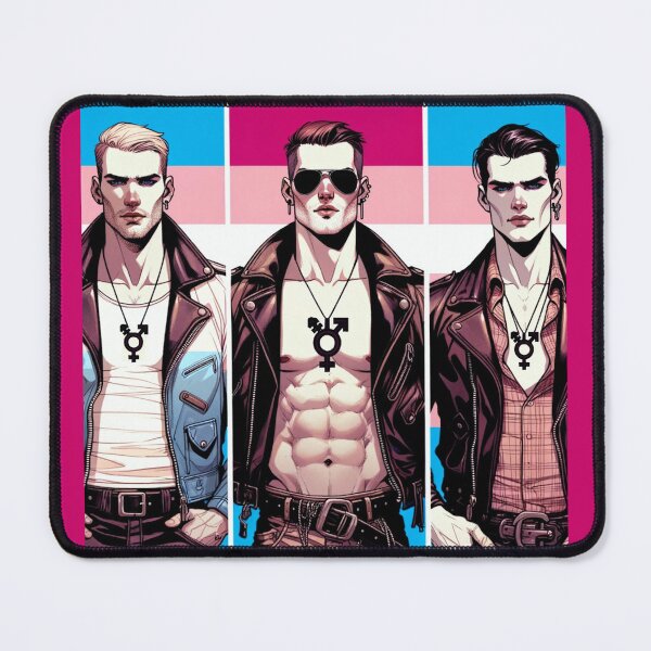 Item preview, Trans Pride in Leather Brotherhood designed and sold by PrideDownUnder.