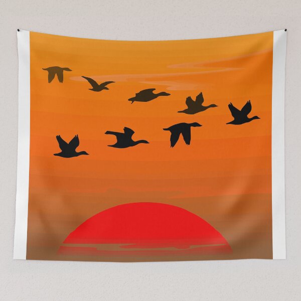 Item preview, Geese Migrating designed and sold by Spenzant.