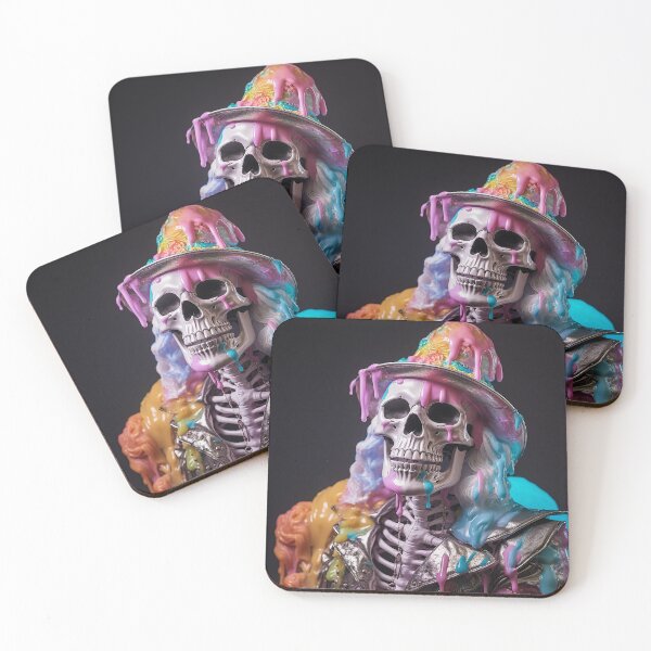 Item preview, Abstract Skull Art designed and sold by nomiraclehere.