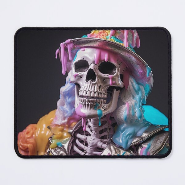 Item preview, Abstract Skull Art designed and sold by nomiraclehere.
