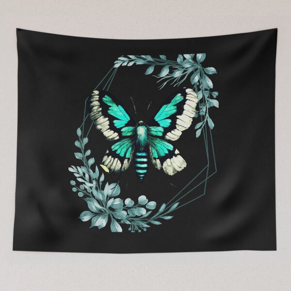 Item preview, Moth Magic  Symmetry Art Pattern designed and sold by LLdreams.