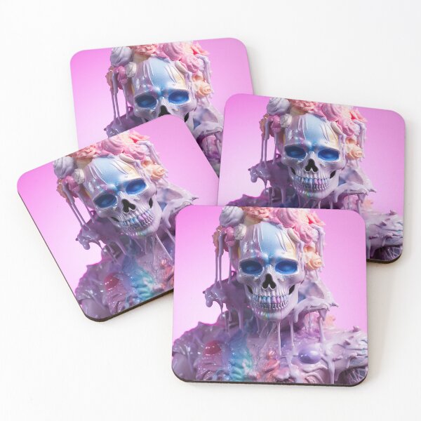 Item preview, Abstract Skull Art designed and sold by nomiraclehere.