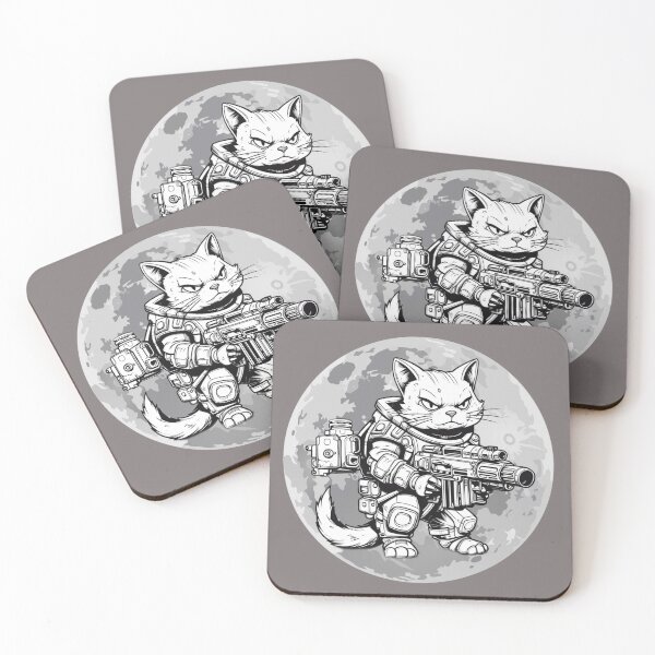 Item preview, Galactic Kitty Trooper Funny and Perfect Gifts for Cat Lovers designed and sold by DarekShop.