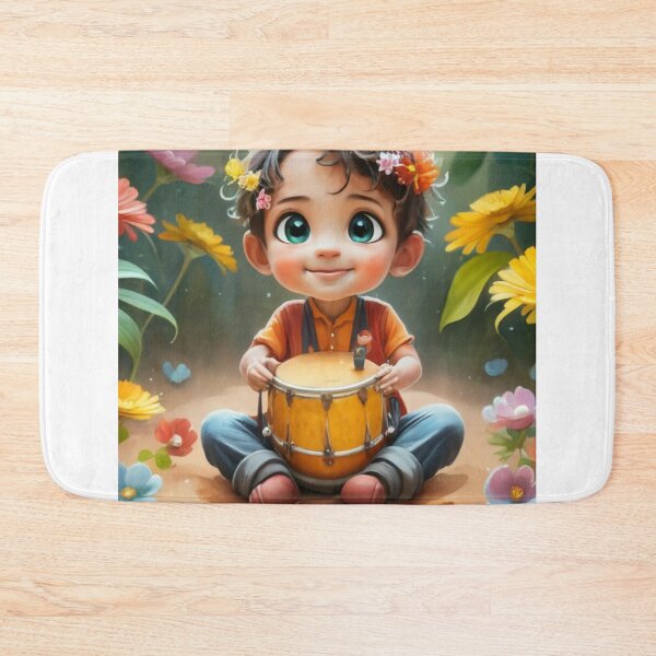 Item preview, child with drums 2 designed and sold by rayo-art.