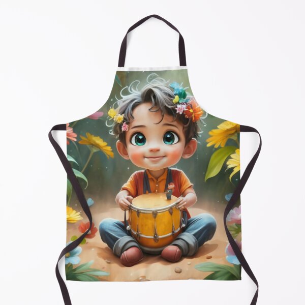 Item preview, child with drums 2 designed and sold by rayo-art.