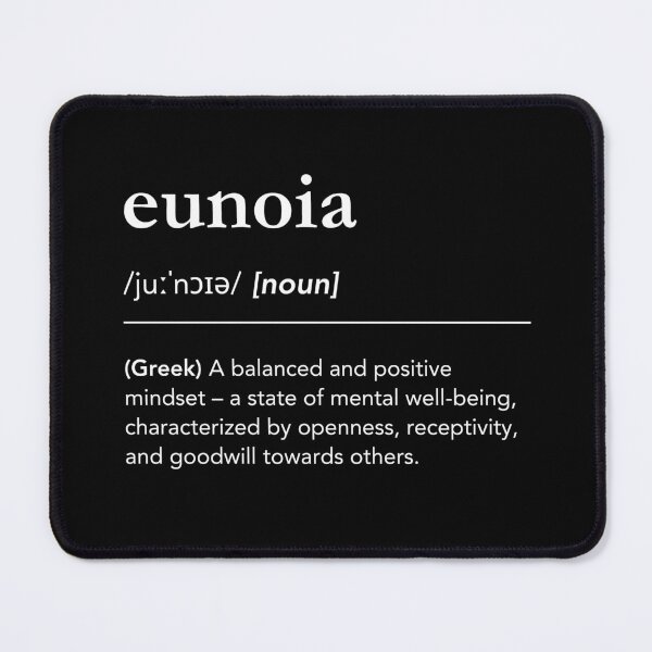 Item preview, Eunoia definition art, greek words definition, greek philosophy, beautiful mind designed and sold by lagunaklein.