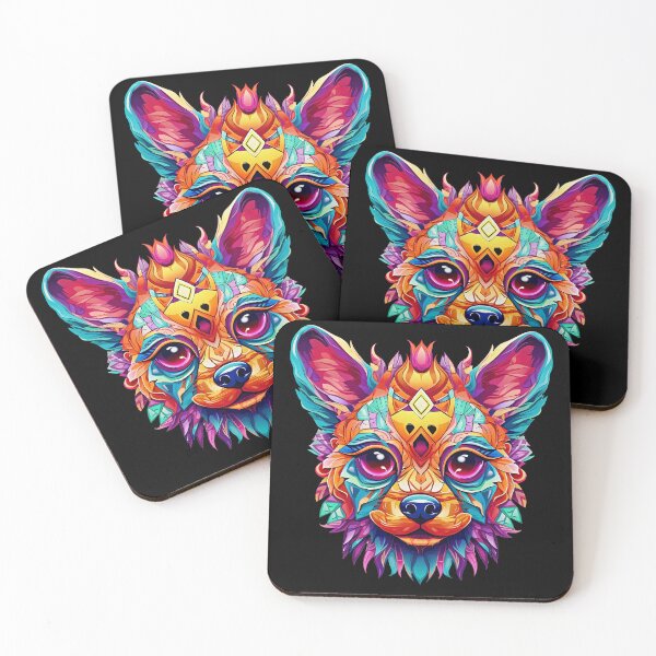 Item preview, Sugar Skull Dog | Crystal Skull Dog | Day of the Dead | Dia de los Muertos | Catrina | Calaca | Calavera designed and sold by CoolHippoQuotes.