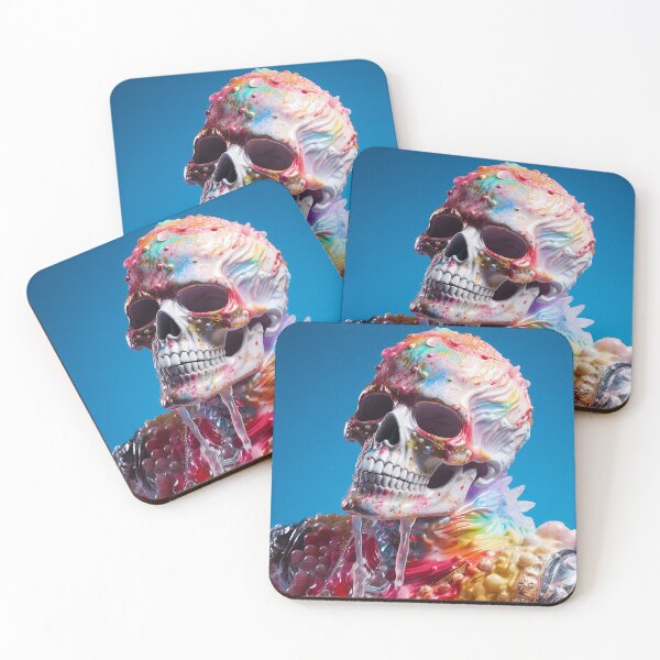 Item preview, Abstract Skull Art designed and sold by nomiraclehere.