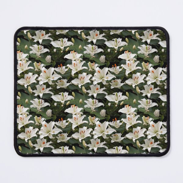 Item preview, Water lily seamless pattern designed and sold by nightspeed.