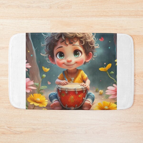 Item preview, child with drums 3 designed and sold by rayo-art.