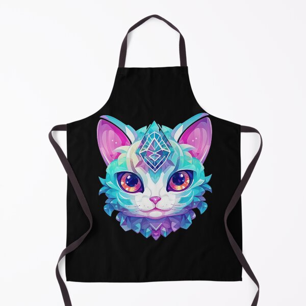 Item preview, Sugar Skull Cat | Mosaic Cat | Sugar Skull Kitten | Day of the Dead | Dia de los Muertos | Crystal Skull Cat designed and sold by CoolHippoQuotes.
