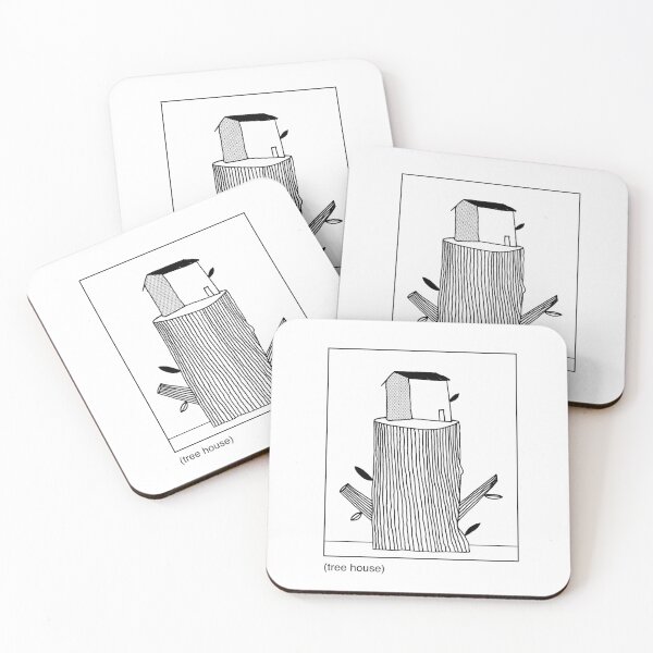 Item preview, Minimalist tree house designed and sold by soynok.