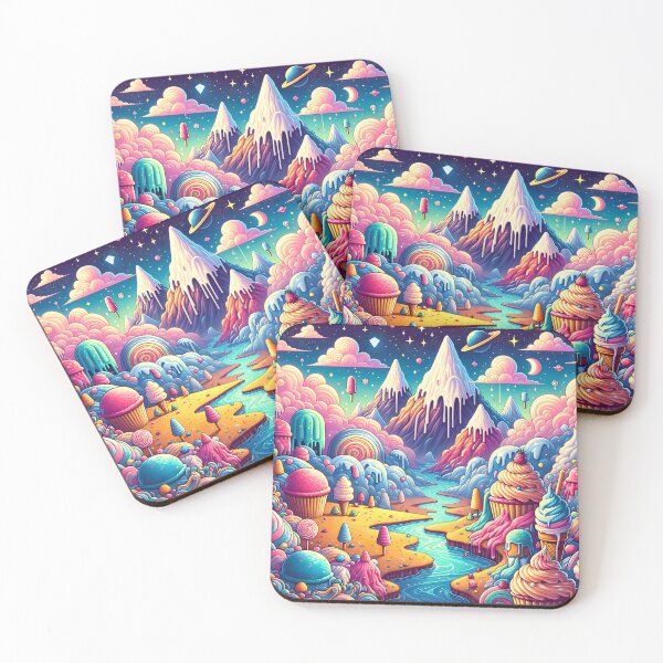 Item preview, Enchanted Confectionery Dreamscape.  Vibrant Candycore designed and sold by Unitepeople.